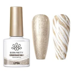 Champagne Gold Liner Paint Gel 10ml LP06