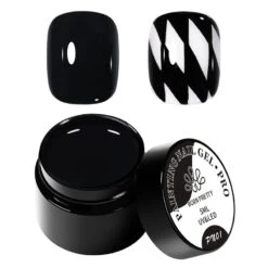 Black PRO Painting Nail Gel 5ml PN01