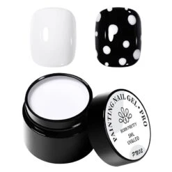 White PRO Painting Nail Gel 5ml PN02
