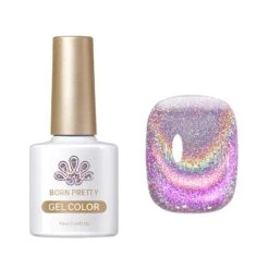 RG02 Rainbow Glass Cat Magnetic Gel 10ml -Born Pretty Salon 02 bb65148f 355b 47e8 b2a5 c35d518cc7bf