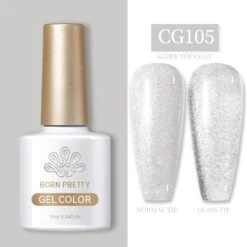Silky White Series Gel Polish 10ml (CG101-CG130) -Born Pretty Salon 1 Z105 b2642ea0 d875 40e7 80aa 40f90358cdd9