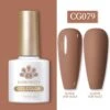 Silky White Series Brown Gel Nail Polish CG079 10ml