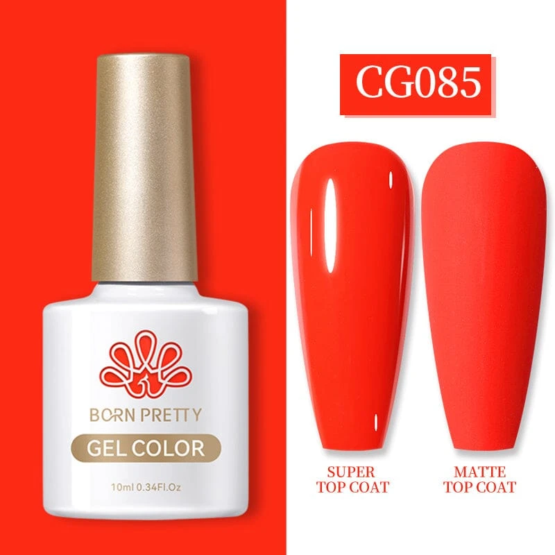 Silky White Series Red Gel Polish 10ml-CG085 1 Silky White Series Red Gel Polish 10ml-CG085
