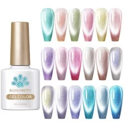 Sea Blue Cat Magnetic Gel Polish 10ml -Born Pretty Salon 1800