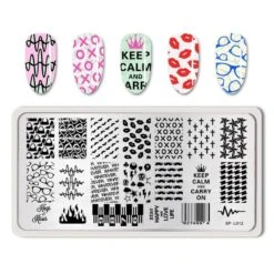 Rectangle Nail Stamping Plates -Born Pretty Salon 19367 c5b8b6df 6f60 463f ba67 ffc76caae948