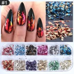12 Grids Irregular Aluminum Nail Foil -Born Pretty Salon 1 1336491e 783d 470d ad4b 788a346c9133