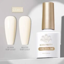 Silky White Series Color Gel Polish CG013 10ml -Born Pretty Salon 2 Z13