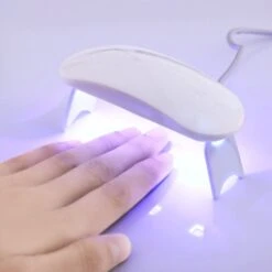 6W White UV/LED Lamp Nail Dryer