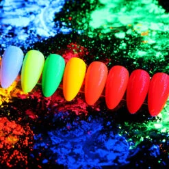 12 Boxes Neon Fluorescent Powder -Born Pretty Salon 21