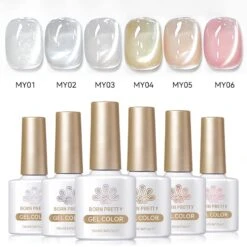 6 Colors Water Light Cat Magnetic Gel Polish First Love 10ml