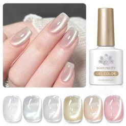 6 Colors Water Light Cat Magnetic Gel Polish First Love 10ml -Born Pretty Salon 241146 ZHU 2