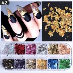 12 Grids Irregular Aluminum Nail Foil -Born Pretty Salon 2 02dd7ad6 f3e7 4092 8dcb 088c05d08ef2