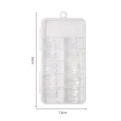 100Pcs Transparent Nail Tips -Born Pretty Salon 333 f2ddf845 554c 4cae 8eed ecefb31e20a9