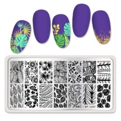 Rectangle Nail Stamping Plates -Born Pretty Salon 36305 21787012 c624 410e b9b8 ad5dea8f3d66