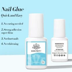 BORN PRETTY Quality Nail Glue 7ml -Born Pretty Salon 38600 1 ZHU 2