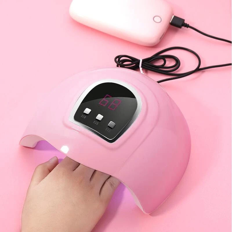 36W Pink UV LED Nail Lamp 2 36W Pink UV LED Nail Lamp - Image 2