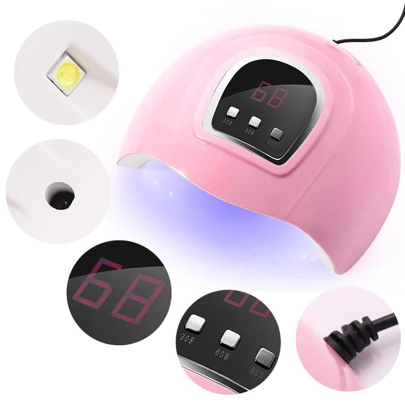 36W Pink UV LED Nail Lamp 6 36W Pink UV LED Nail Lamp - Image 6