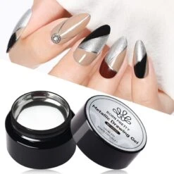 Silver Metallic Drawing Gel MD02 5ml -Born Pretty Salon 49151 zi 3 cbf0f724 9119 430f ab79 f1bcc06632bd