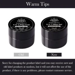 5 In 1 Glue Gel Clear 5ml -Born Pretty Salon 49905 SM