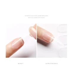 100Pcs Transparent Nail Tips -Born Pretty Salon 4 9d36bae2 59d4 4583 b956 a644b4ef8ba5