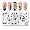 Rectangle Nail Stamping Plate 237