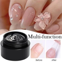 Clear Solid Nail Tips Gel 5ml -Born Pretty Salon 53465 912Z 4