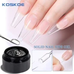 KOSKOE Solid Nail Tips Gel 5g 23 KOSKOE Solid Nail Tips Gel 5g -Born Pretty Salon 55029 ZHU 1
