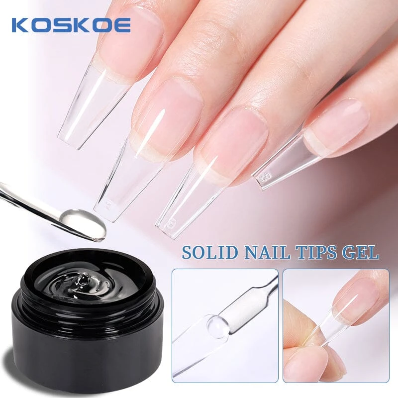 KOSKOE Solid Nail Tips Gel 5g 9 KOSKOE Solid Nail Tips Gel 5g - Image 9