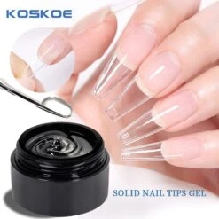 KOSKOE Solid Nail Tips Gel 5g 25 KOSKOE Solid Nail Tips Gel 5g -Born Pretty Salon 55029 ZHU 3