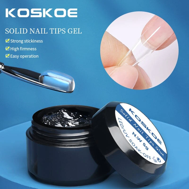 KOSKOE Solid Nail Tips Gel 5g 1 KOSKOE Solid Nail Tips Gel 5g