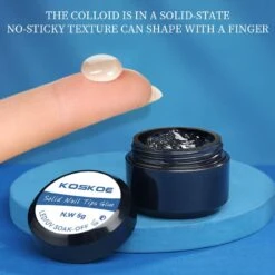 KOSKOE Solid Nail Tips Gel 5g 27 KOSKOE Solid Nail Tips Gel 5g -Born Pretty Salon 55029 ZHU 6