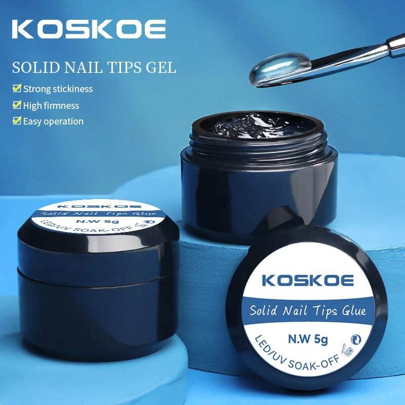 KOSKOE Solid Nail Tips Gel 5g 14 KOSKOE Solid Nail Tips Gel 5g - Image 14