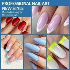 120pcs Full Cover Clear Matte Ultra-thin False Nail Tips -Born Pretty Salon 55067 ZI 15 10