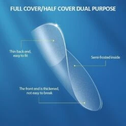 120pcs M-Coffin Full Cover Clear False Nail Tips 05 -Born Pretty Salon 55067 ZI 4 16