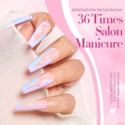 6 Colors Cream Kiss Color Gel Polish Set 7ml -Born Pretty Salon 55435 ZI 4 2d5b652e f364 490f a2fa bd298ddafba3