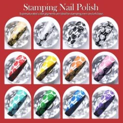 12 Colors Nail Stamping Polish Set Basic 10ml -Born Pretty Salon 55509 ZI 1 e41863be 705b 454f 9298 be780b9f5971