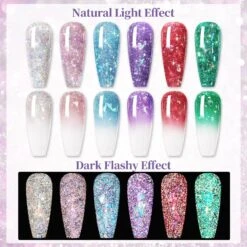 6 Colors Reflective Sequins Gel Polish 5g -Born Pretty Salon 55691 ZI 2 3770755f 3515 4698 b8e7 d043dc2fe12a