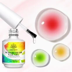 Clear Watercolor Gel Polish 15ml