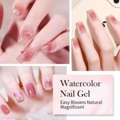 Clear Watercolor Gel Polish 15ml -Born Pretty Salon 55692 ZI 7