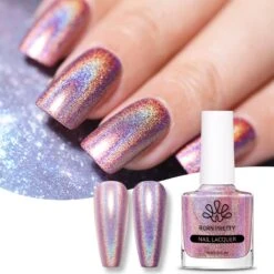 Pink Iridescent Nail Polish 10ml