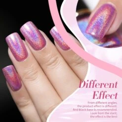 Pink Iridescent Nail Polish 10ml -Born Pretty Salon 55695 ZI 4 c3f53a63 c9bd 4f6e af8c 087bfd57451b