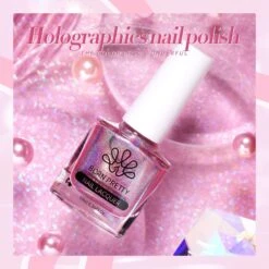 Pink Iridescent Nail Polish 10ml -Born Pretty Salon 55695 ZI 6 b0717c13 0de7 4385 a222 443d91bfdb1b
