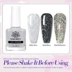 Reflective Iridescent Nail Polish 10ml -Born Pretty Salon 55732 ZI 1