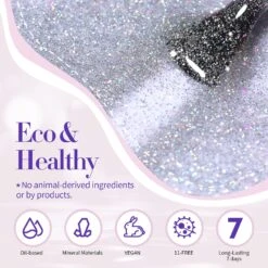 Reflective Iridescent Nail Polish 10ml -Born Pretty Salon 55732 ZI 6