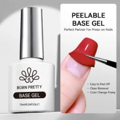 Peelable Base Gel Polish 10ml -Born Pretty Salon 55810 ZHU 2