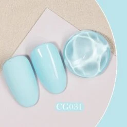 Light Blue Gel Polish CG031 10ml -Born Pretty Salon 55845 31 ZHU 3