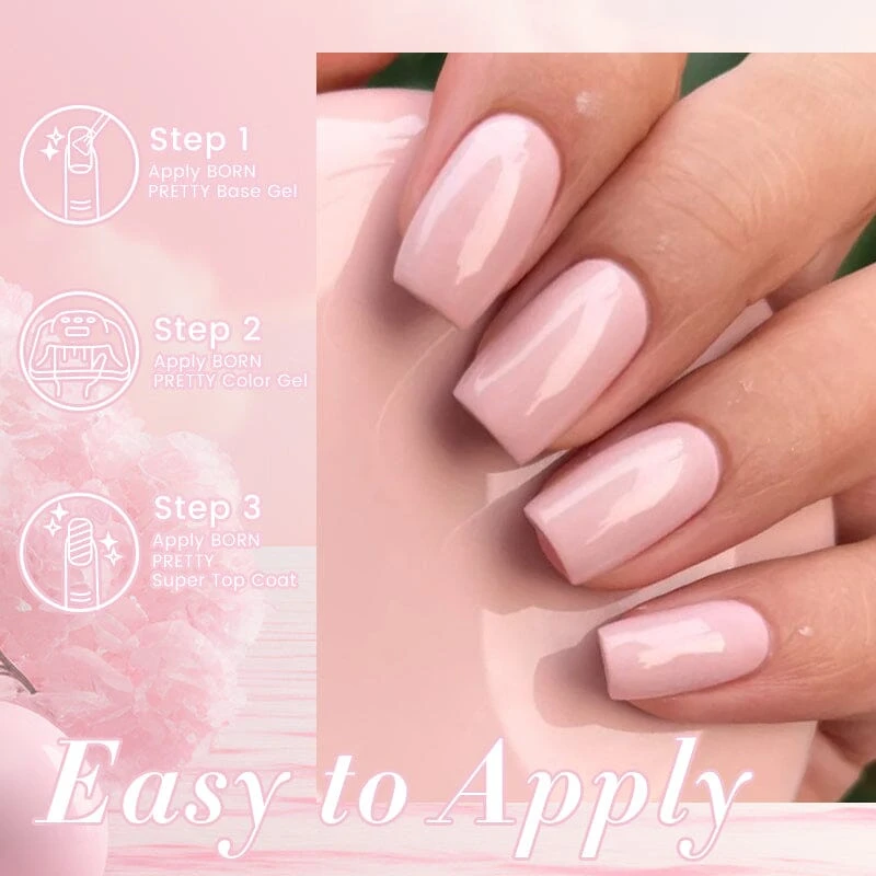 Pink Gel Polish CG003 10ml 6 Pink Gel Polish CG003 10ml - Image 6