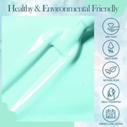 Green Blue Series Color Gel Polish 10ml -Born Pretty Salon 55845 BlueGreen ZI 6