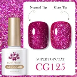 Purple Glitter Color Gel Polish CG125 10ml -Born Pretty Salon 55845 Bsx 125 9ccbceb8 58ea 493e 99b3 bf1ade5427a3