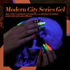 Neon Gel Polish 10ml -Born Pretty Salon 55845 Halloween ZI 7